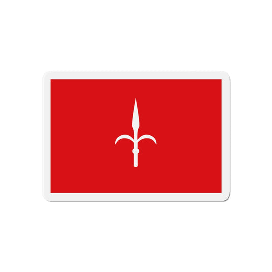 Flag of Free Territory of Trieste Italy - Die-Cut Magnet-6 × 6"-The Sticker Space