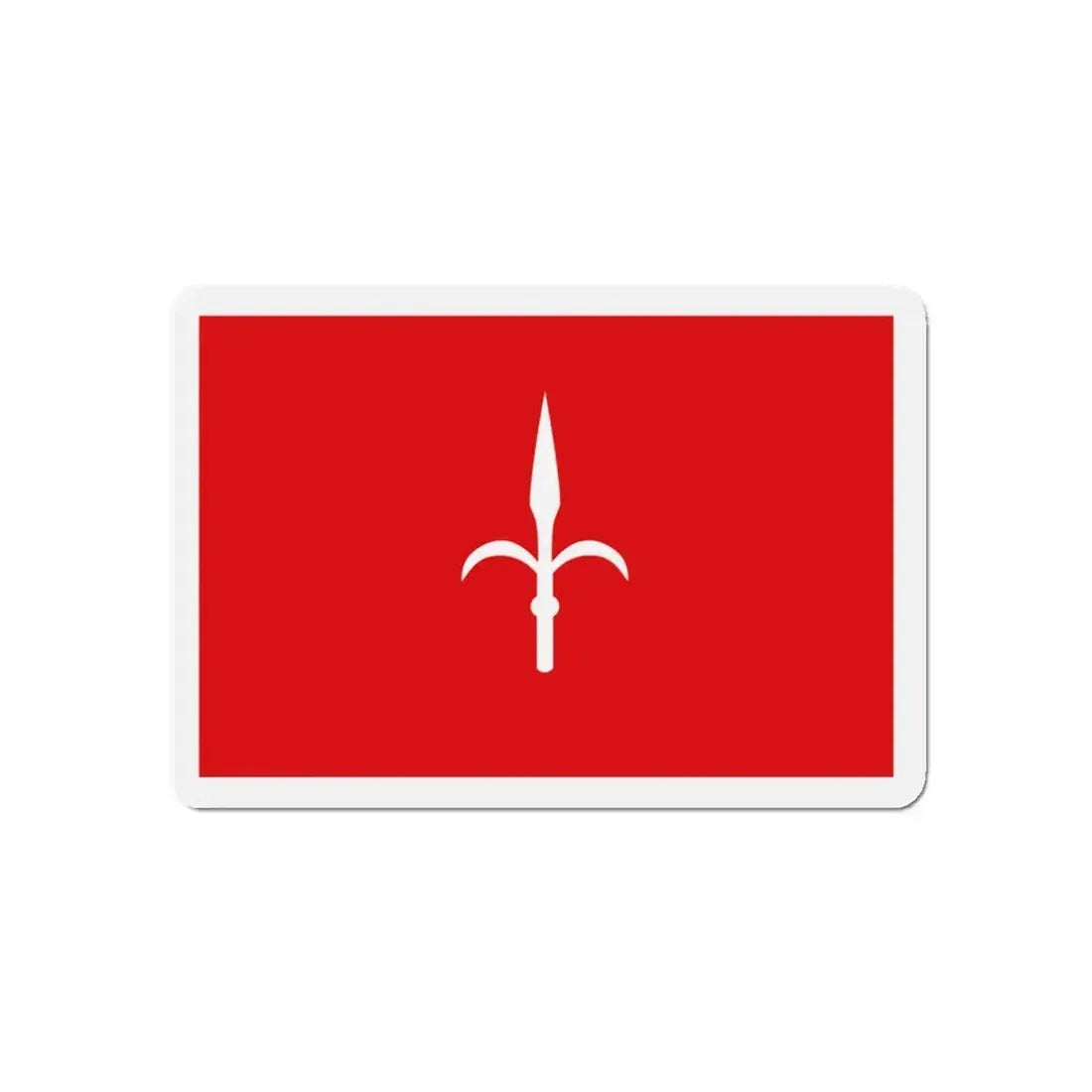 Flag of Free Territory of Trieste Italy - Refrigerator Magnet 5 Inch - The Sticker Space