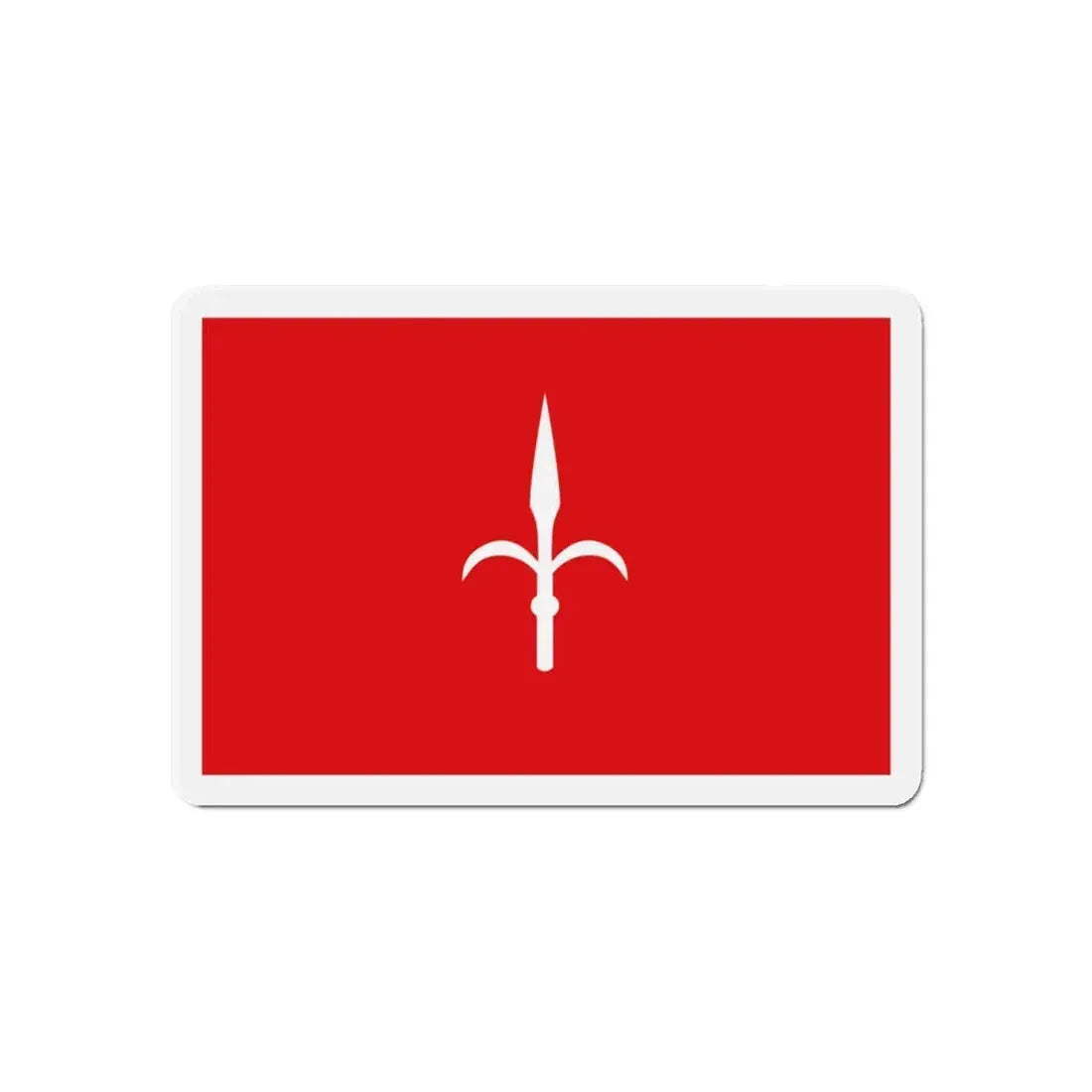 Flag of Free Territory of Trieste Italy - Refrigerator Magnet 6 Inch - The Sticker Space