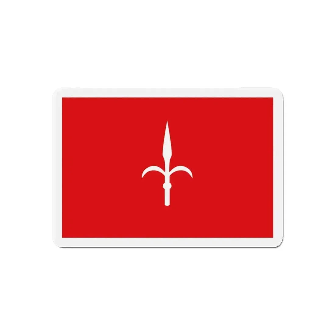 Flag of Free Territory of Trieste Italy - Refrigerator Magnet - The Sticker Space