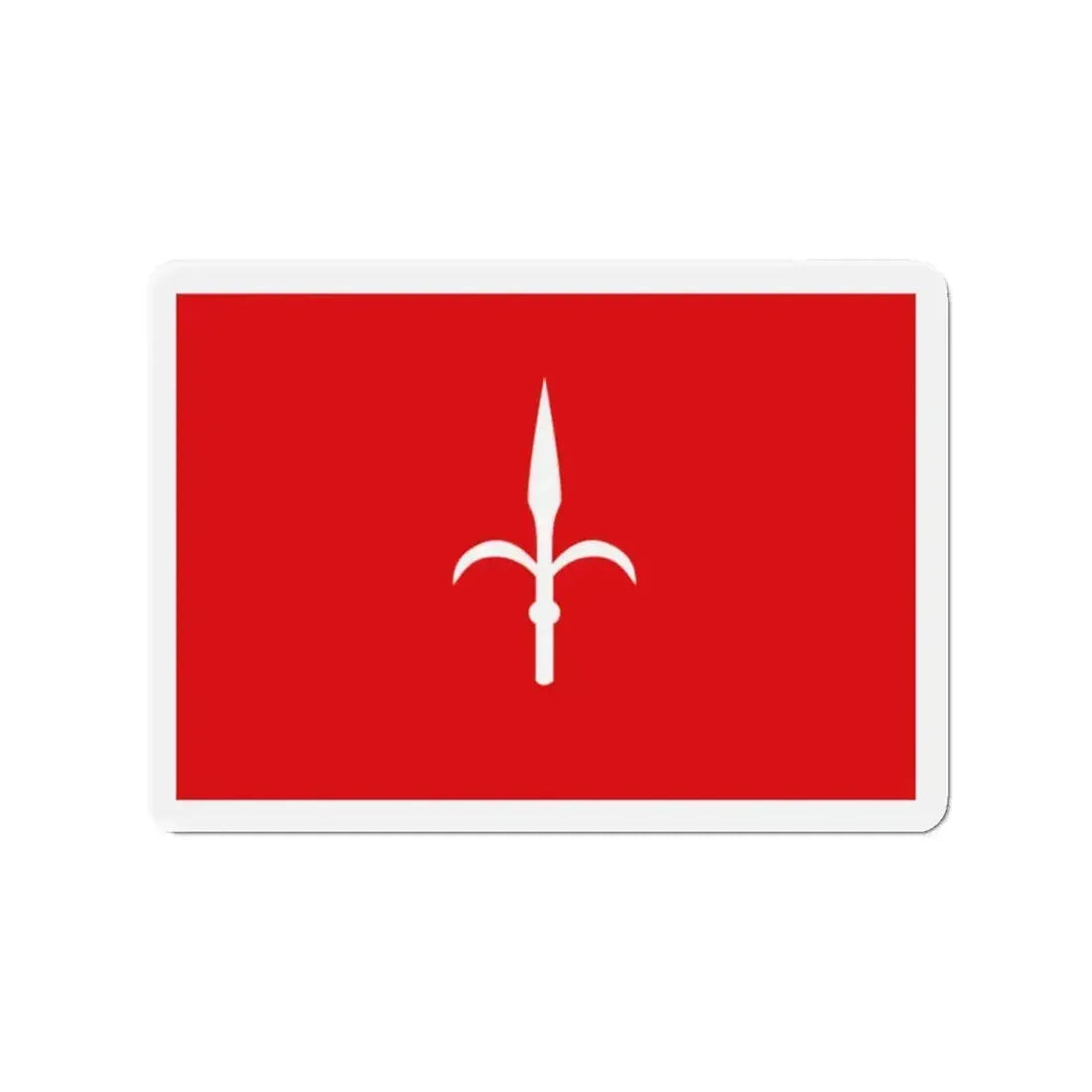 Flag of Free Territory of Trieste Italy - Refrigerator Magnet - The Sticker Space