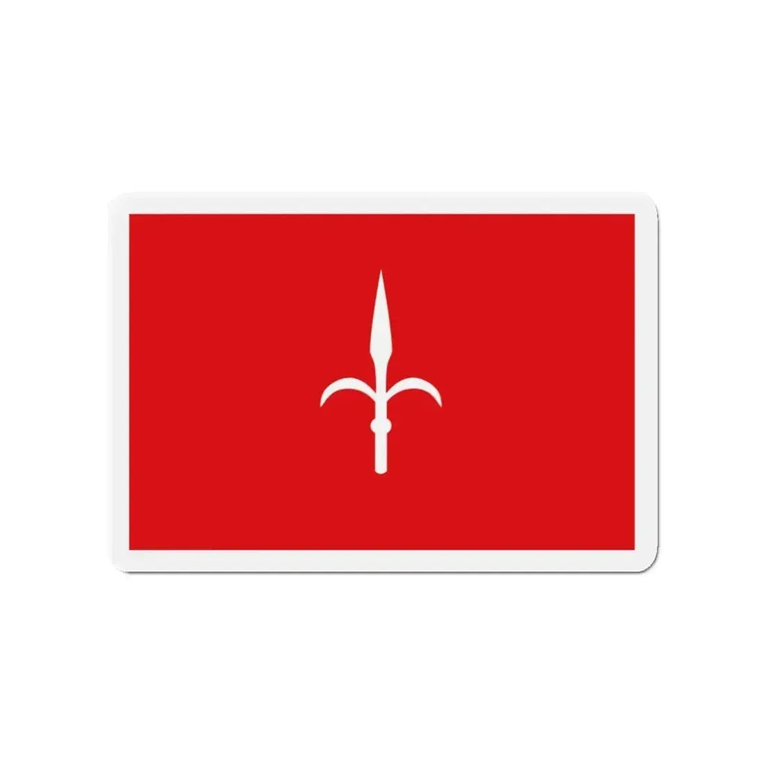 Flag of Free Territory of Trieste Italy - Refrigerator Magnet - The Sticker Space
