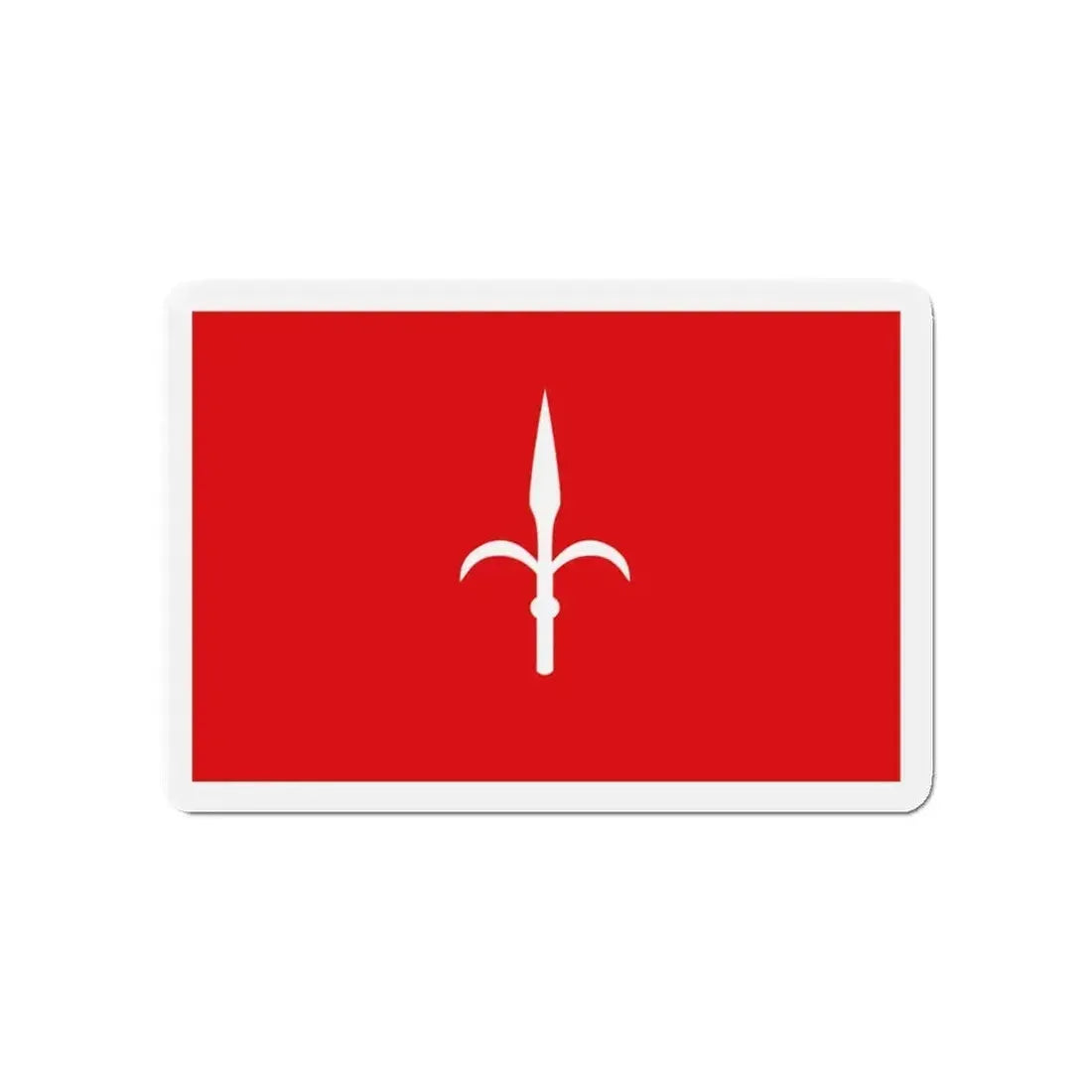 Flag of Free Territory of Trieste Italy - Refrigerator Magnet - The Sticker Space