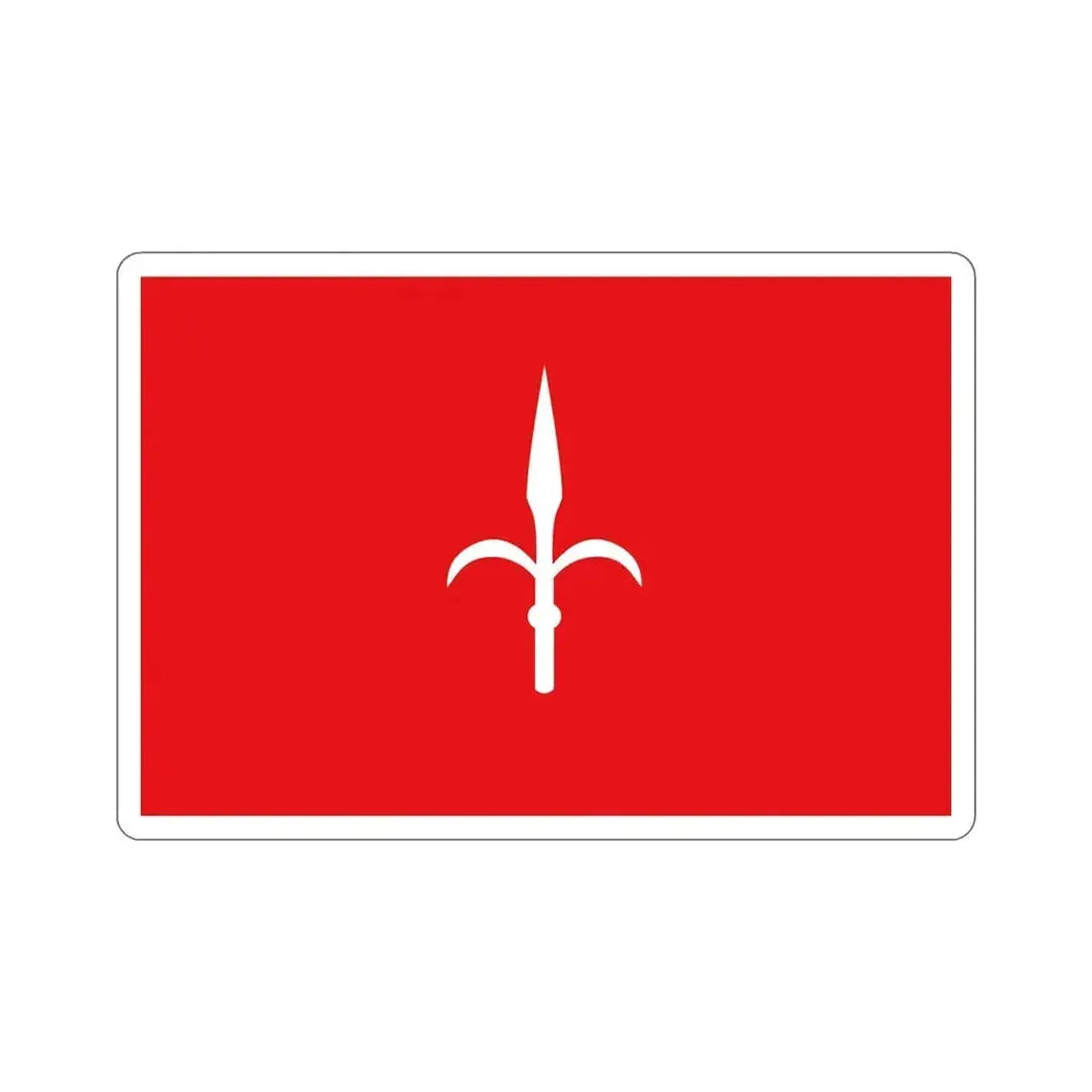 Flag of Free Territory of Trieste Italy STICKER Vinyl Die-Cut Decal - The Sticker Space