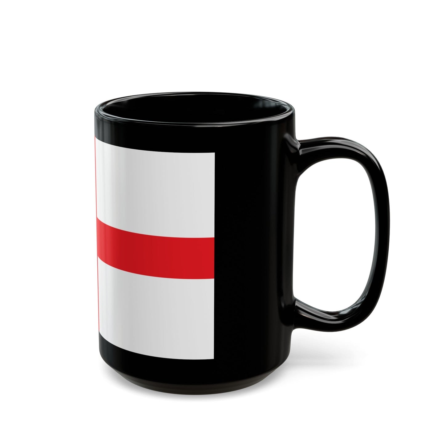 Flag of Freiburg im Breisgau Germany - Black Coffee Mug-The Sticker Space