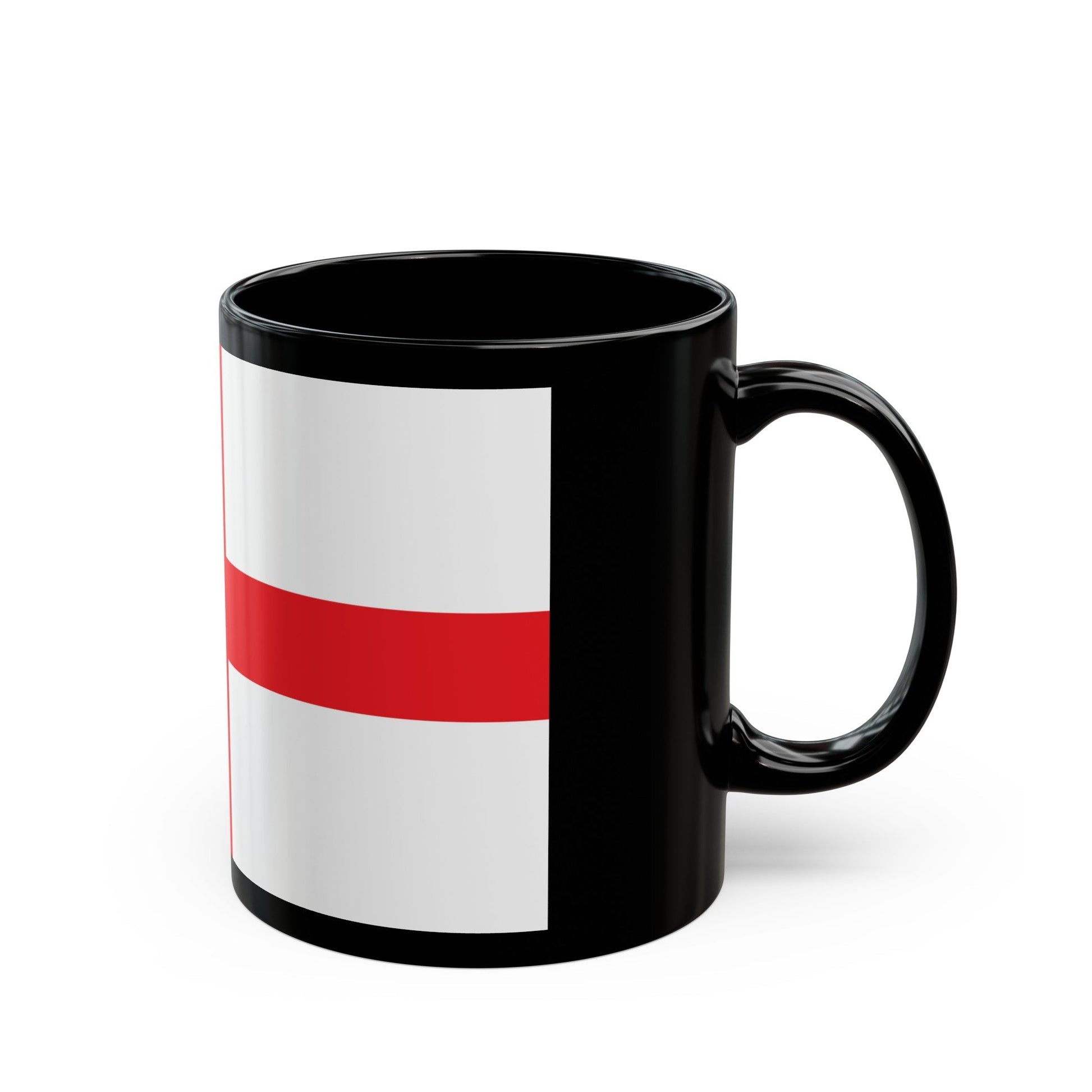 Flag of Freiburg im Breisgau Germany - Black Coffee Mug-The Sticker Space