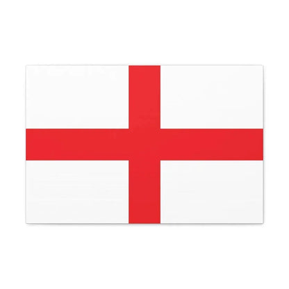 Flag of Freiburg im Breisgau Germany - Canvas Wall Art 24″ x 16″ 1.25" - The Sticker Space