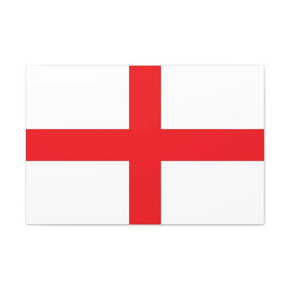 Flag of Freiburg im Breisgau Germany - Canvas Wall Art 30" x 20" 1.25" - The Sticker Space