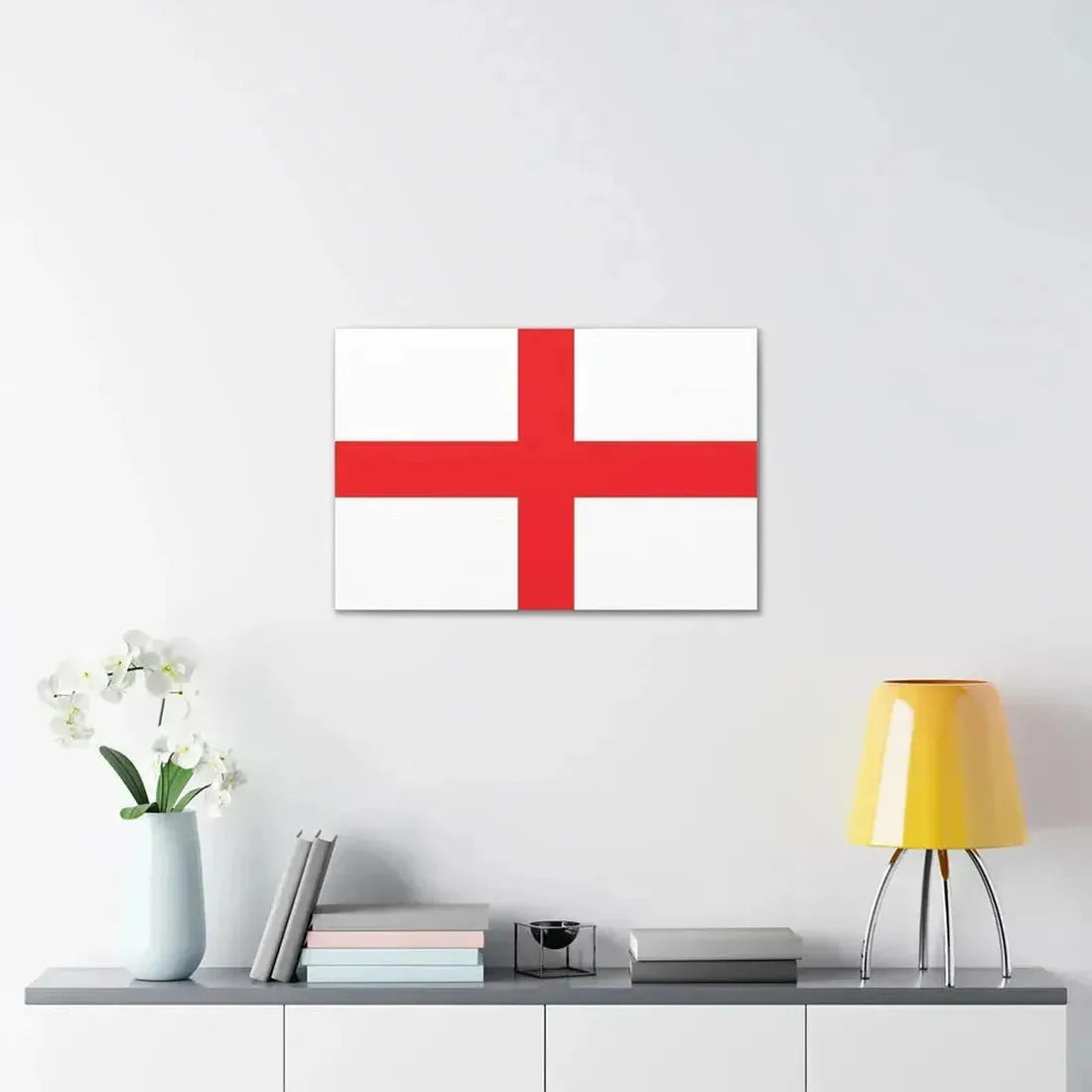 Flag of Freiburg im Breisgau Germany - Canvas Wall Art - The Sticker Space