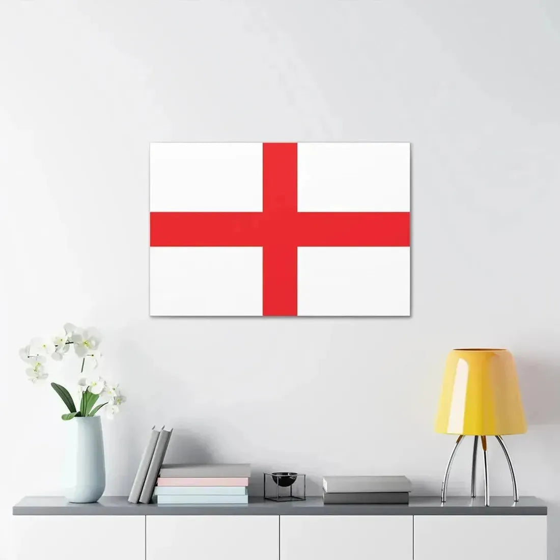 Flag of Freiburg im Breisgau Germany - Canvas Wall Art - The Sticker Space