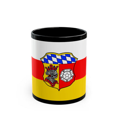 Flag of Freising Germany - Black Coffee Mug-11oz-The Sticker Space