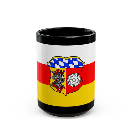 Flag of Freising Germany - Black Coffee Mug-15oz-The Sticker Space