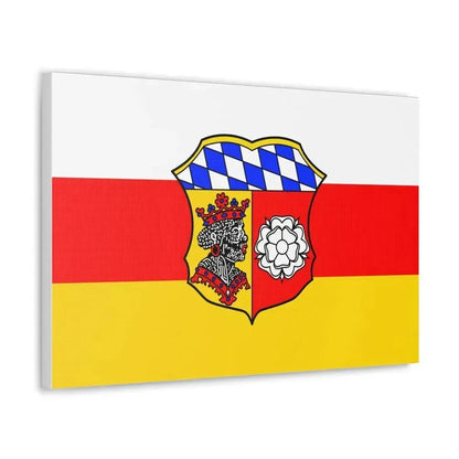 Flag of Freising Germany - Canvas Wall Art - The Sticker Space