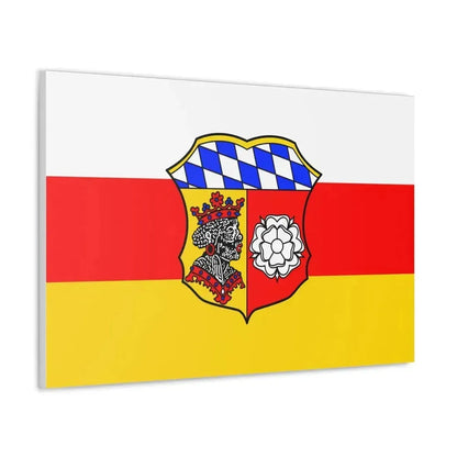 Flag of Freising Germany - Canvas Wall Art - The Sticker Space