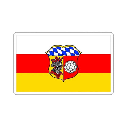 Flag of Freising Germany STICKER Vinyl Die-Cut Decal 6 Inch - The Sticker Space