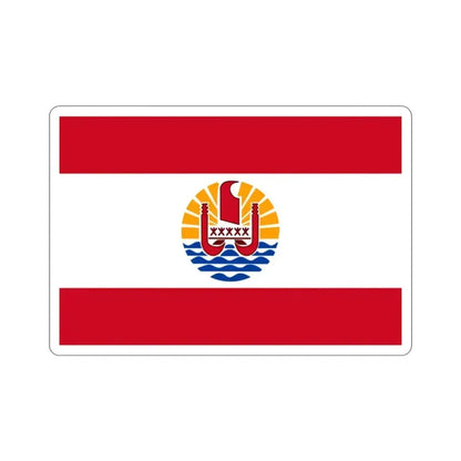 Flag of French Polynesia STICKER Vinyl Die-Cut Decal 2 Inch - The Sticker Space