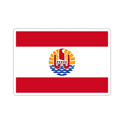 Flag of French Polynesia STICKER Vinyl Die-Cut Decal-6 Inch-The Sticker Space