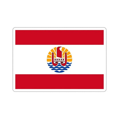 Flag of French Polynesia STICKER Vinyl Die-Cut Decal - The Sticker Space