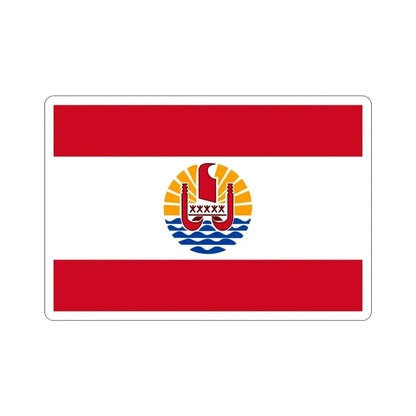 Flag of French Polynesia STICKER Vinyl Die-Cut Decal - The Sticker Space