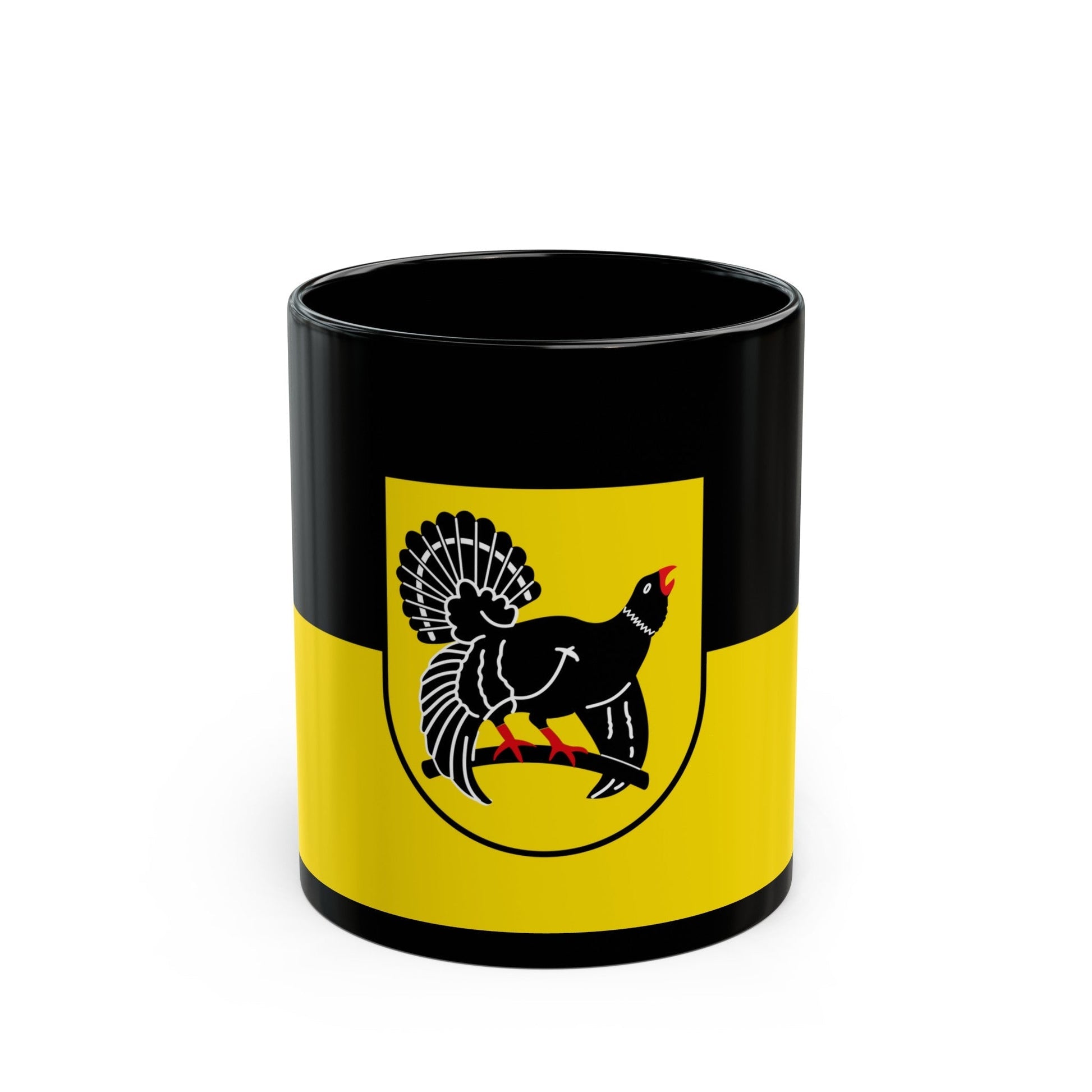 Flag of Freudenstadt Germany - Black Coffee Mug-11oz-The Sticker Space