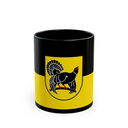 Flag of Freudenstadt Germany - Black Coffee Mug-11oz-The Sticker Space