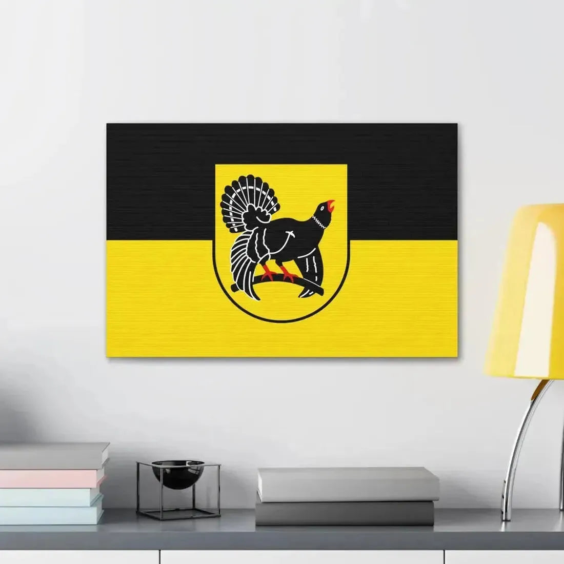 Flag of Freudenstadt Germany - Canvas Wall Art - The Sticker Space