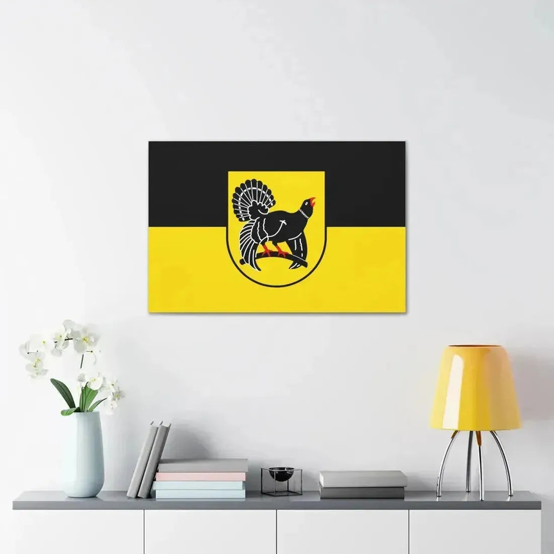 Flag of Freudenstadt Germany - Canvas Wall Art - The Sticker Space