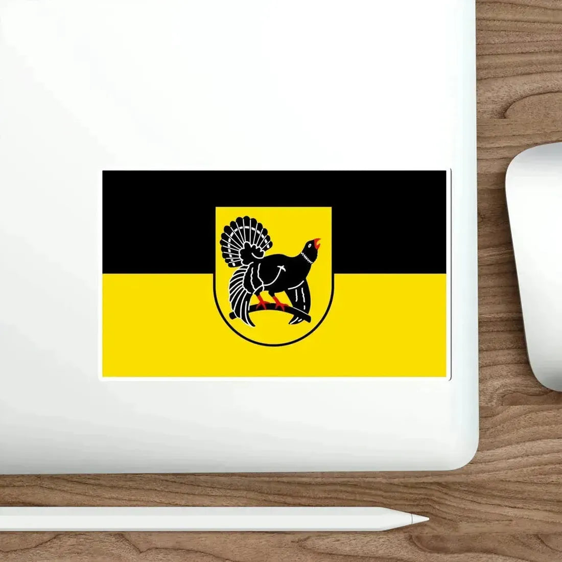Flag of Freudenstadt Germany STICKER Vinyl Die-Cut Decal - The Sticker Space