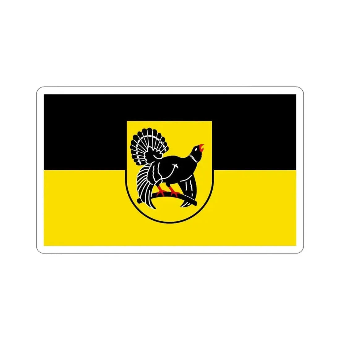 Flag of Freudenstadt Germany STICKER Vinyl Die-Cut Decal - The Sticker Space