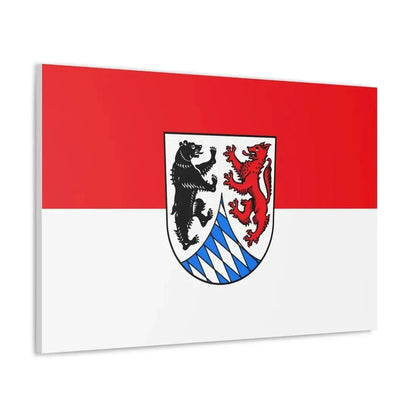 Flag of Freyung Grafenau Germany - Canvas Wall Art - The Sticker Space