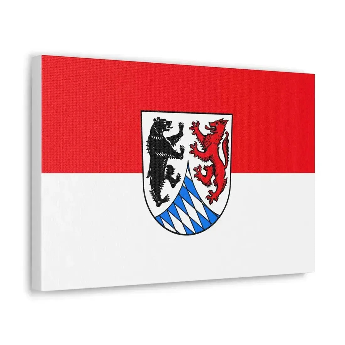 Flag of Freyung Grafenau Germany - Canvas Wall Art - The Sticker Space