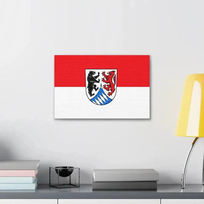 Flag of Freyung Grafenau Germany - Canvas Wall Art - The Sticker Space