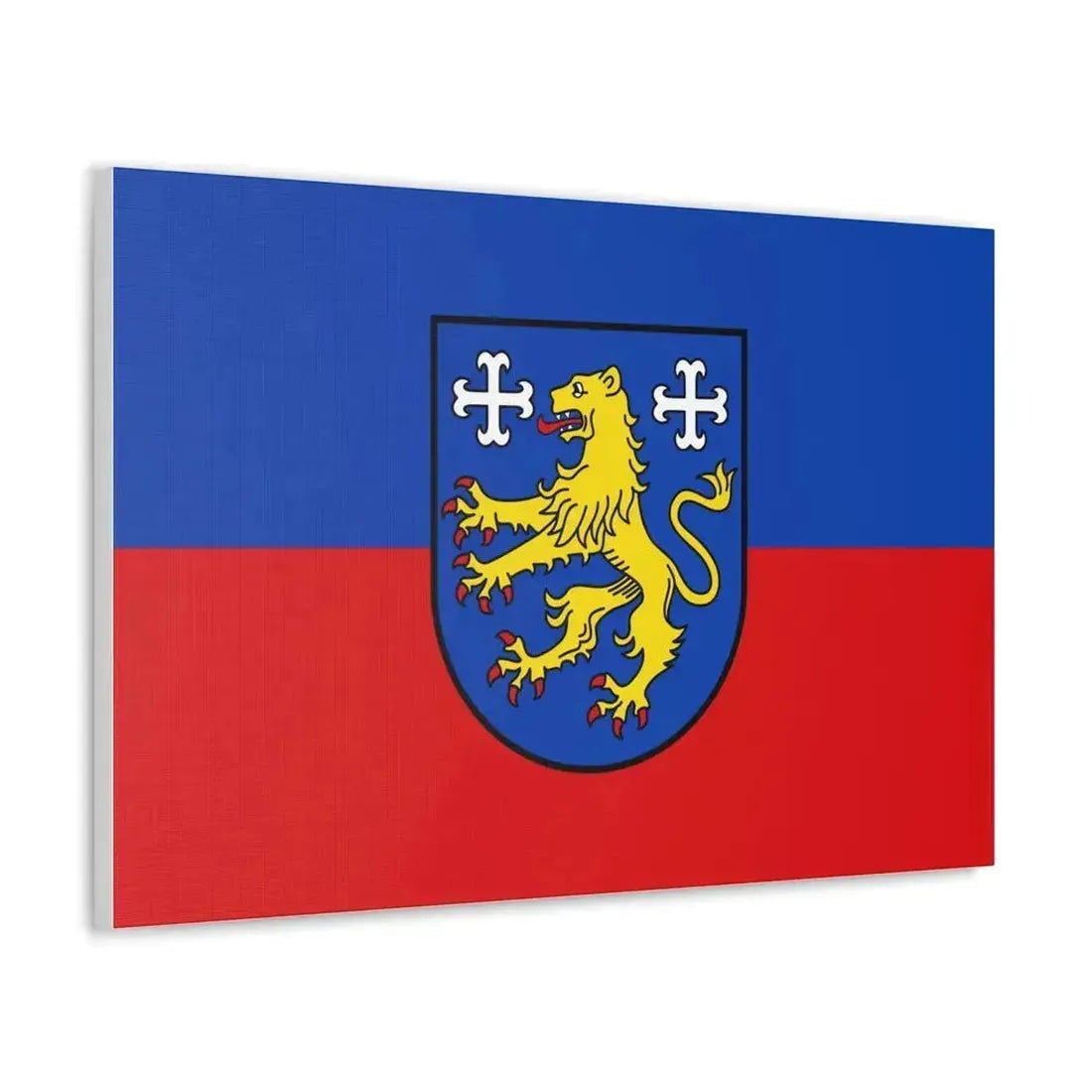 Flag of Friesland 2 Germany - Canvas Wall Art - The Sticker Space