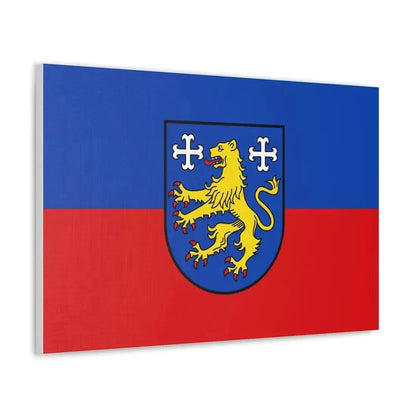 Flag of Friesland 2 Germany - Canvas Wall Art - The Sticker Space