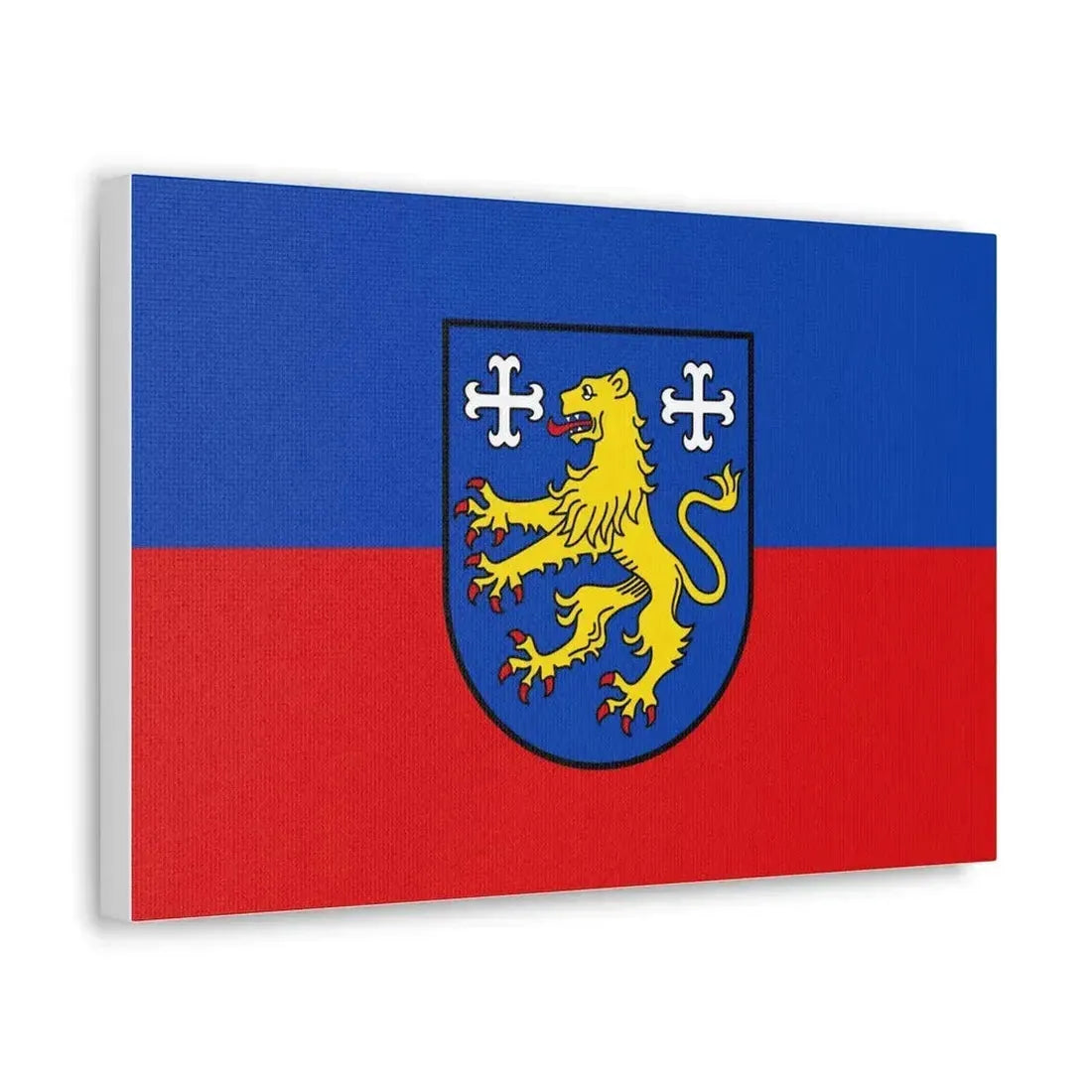 Flag of Friesland 2 Germany - Canvas Wall Art - The Sticker Space