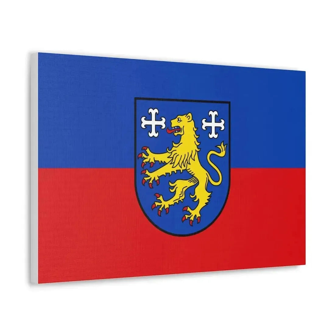 Flag of Friesland 2 Germany - Canvas Wall Art - The Sticker Space