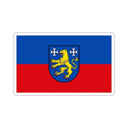 Flag of Friesland 2 Germany STICKER Vinyl Die-Cut Decal 3 Inch - The Sticker Space