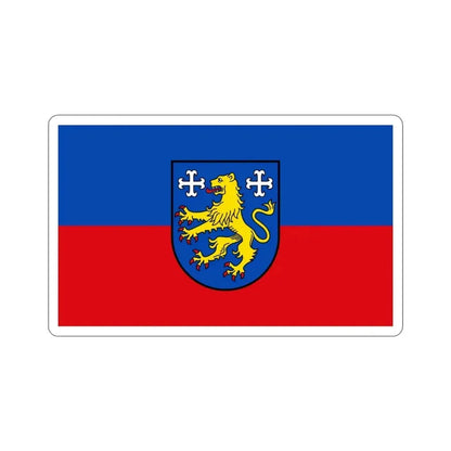 Flag of Friesland 2 Germany STICKER Vinyl Die-Cut Decal 3 Inch - The Sticker Space
