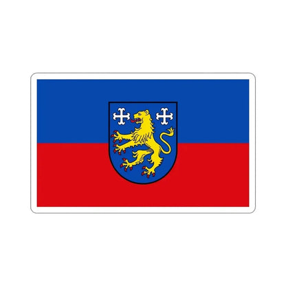 Flag of Friesland 2 Germany STICKER Vinyl Die-Cut Decal 4 Inch - The Sticker Space