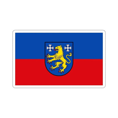 Flag of Friesland 2 Germany STICKER Vinyl Die-Cut Decal 6 Inch - The Sticker Space