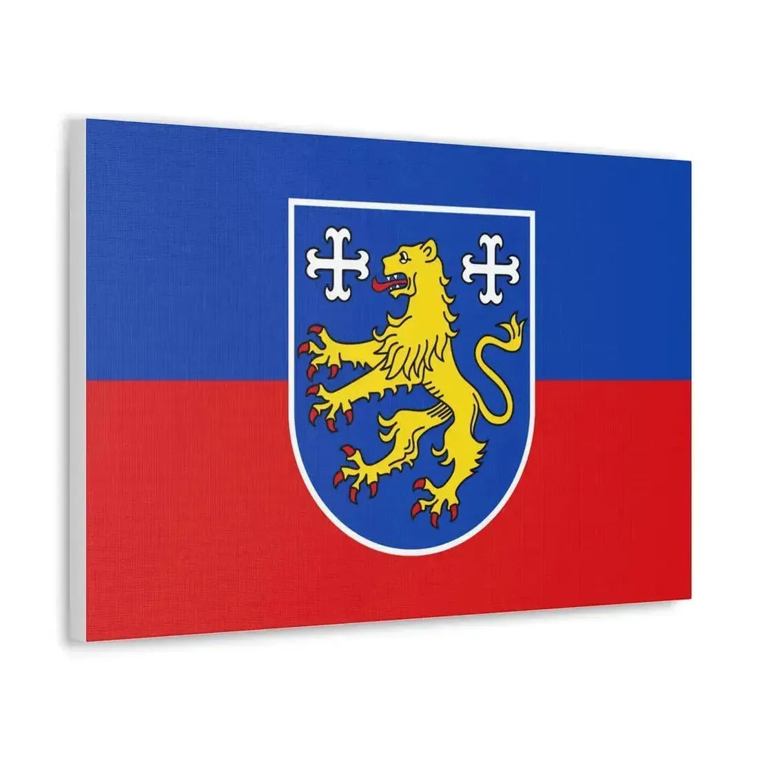 Flag of Friesland Germany - Canvas Wall Art - The Sticker Space