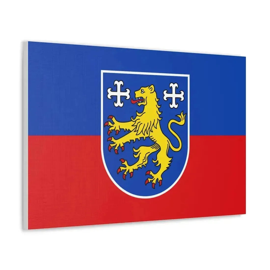 Flag of Friesland Germany - Canvas Wall Art - The Sticker Space