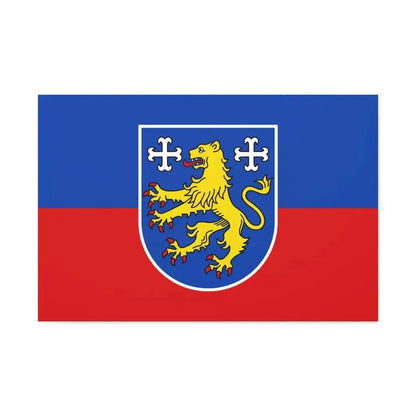 Flag of Friesland Germany - Canvas Wall Art - The Sticker Space