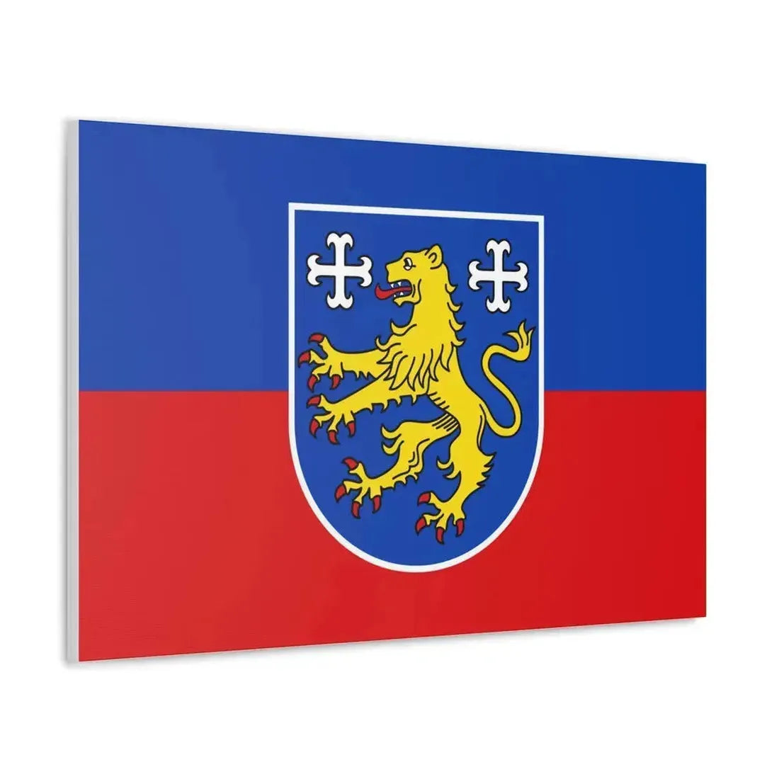 Flag of Friesland Germany - Canvas Wall Art - The Sticker Space