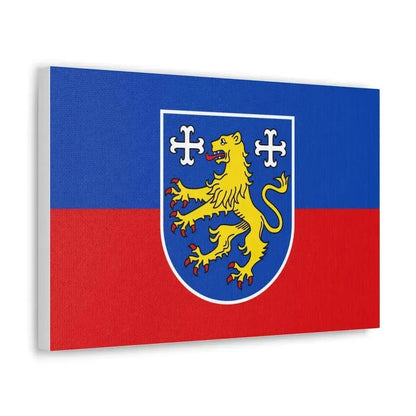 Flag of Friesland Germany - Canvas Wall Art - The Sticker Space
