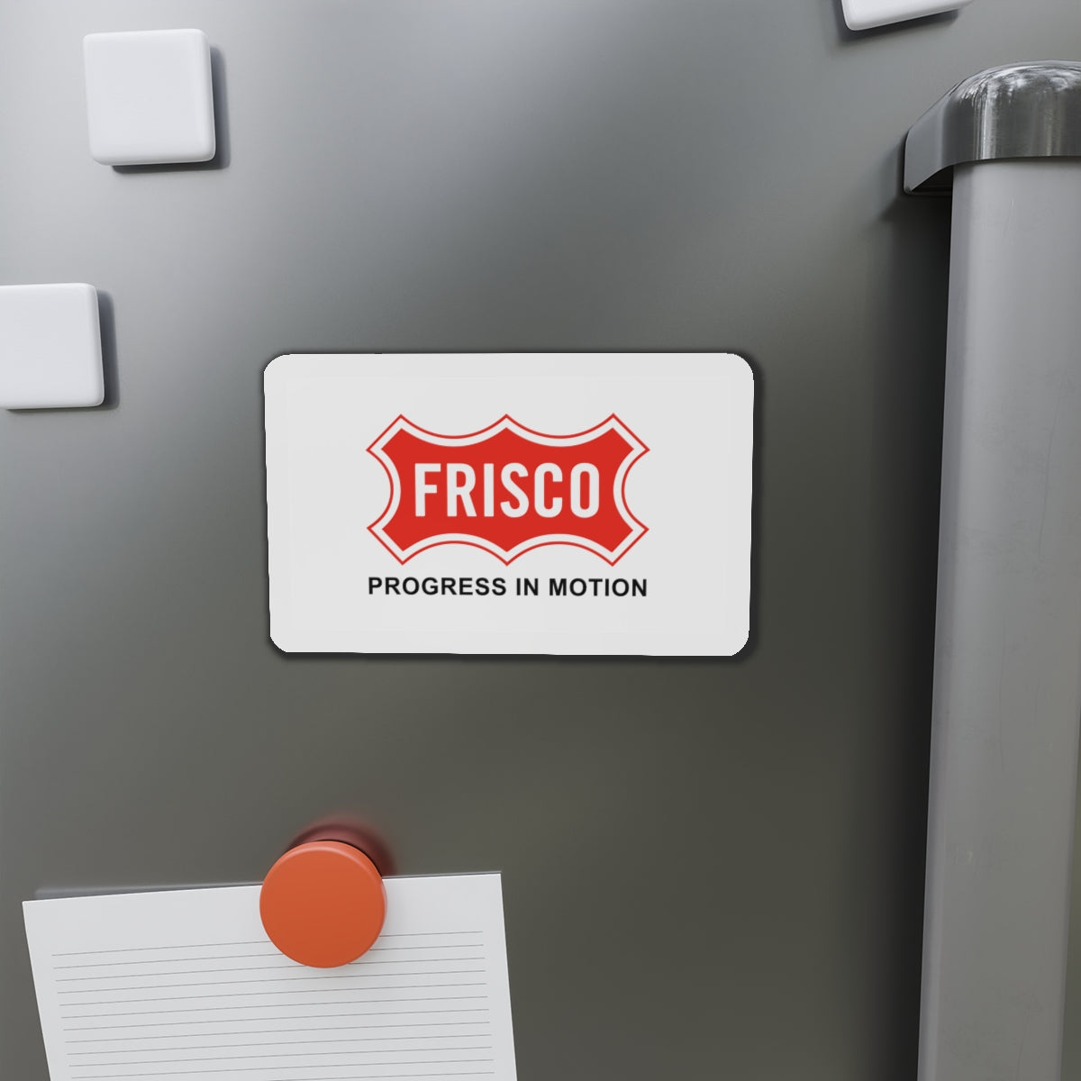 Flag of Frisco Texas - Die-Cut Magnet-The Sticker Space