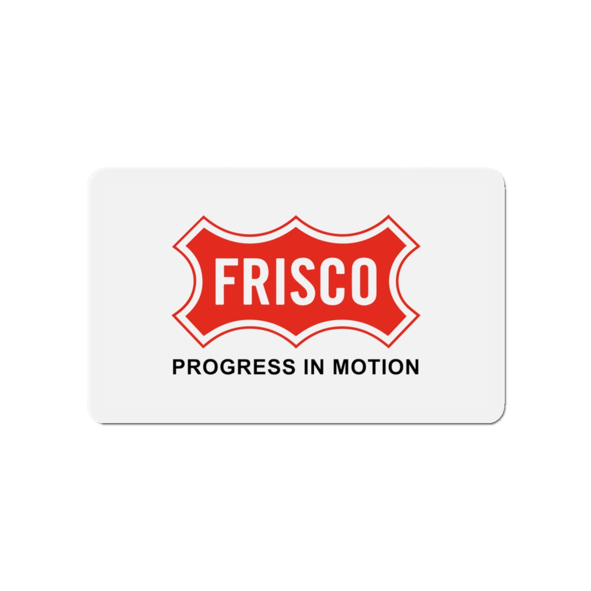 Flag of Frisco Texas - Die-Cut Magnet-4" x 4"-The Sticker Space