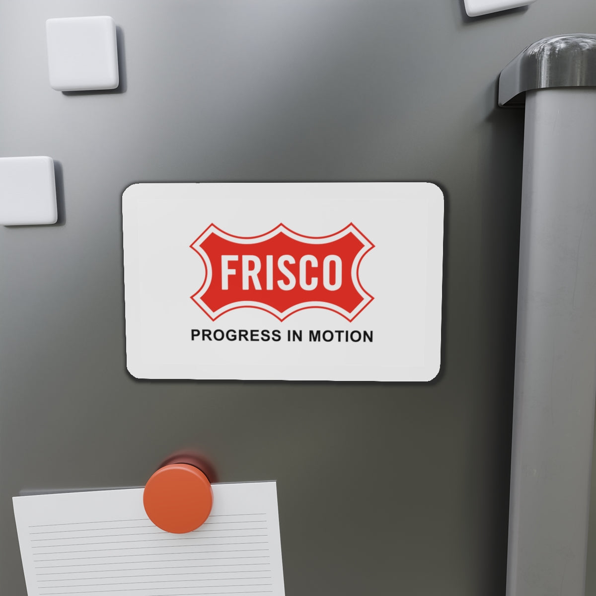 Flag of Frisco Texas - Die-Cut Magnet-The Sticker Space