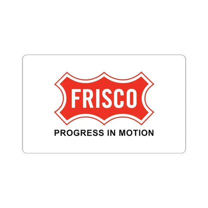 Flag of Frisco Texas (United States) STICKER Vinyl Kiss-Cut Decal 6 Inch White - The Sticker Space