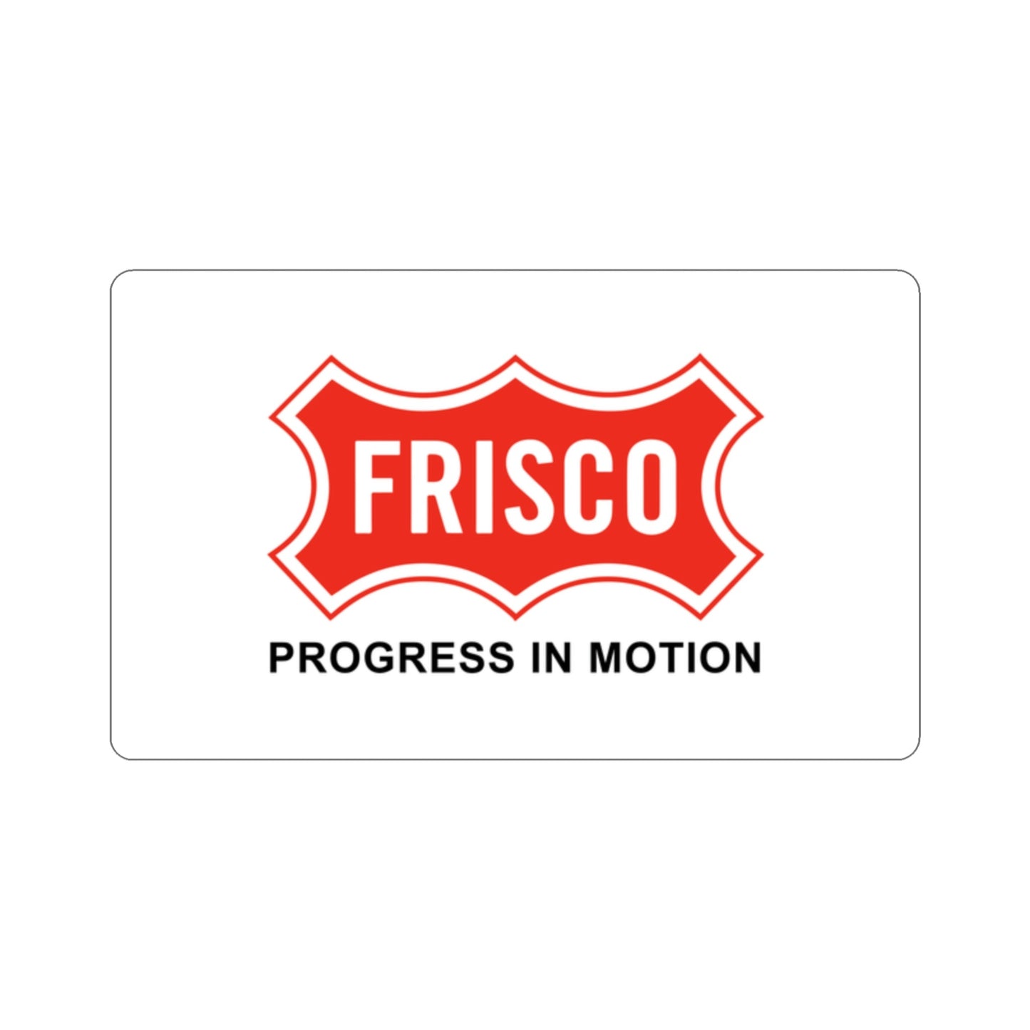 Flag of Frisco Texas USA STICKER Vinyl Die-Cut Decal-2 Inch-The Sticker Space